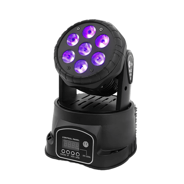 087 LED WASH RGB WAUV 7 X 18 W